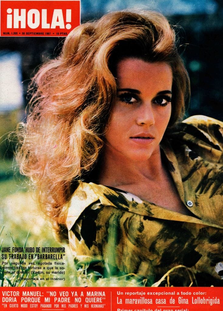 Portada Hola . Jane Fonda.