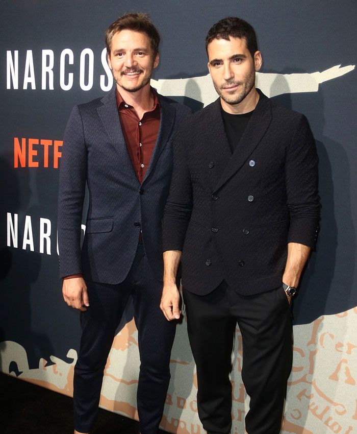 Miguel Ángel Silvestre y Pedro Pascal