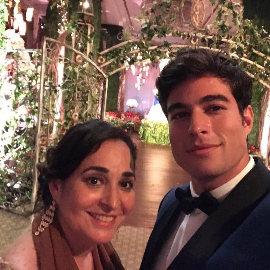 Danilo Carrera y su mamá, Elsa Huerta