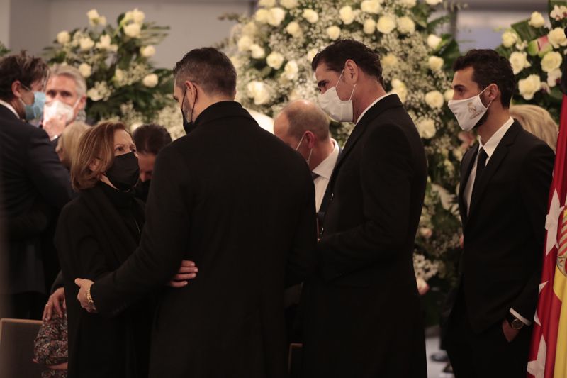 Fernando Hierro, Álvaro Arbeloa y Fernando Sanz