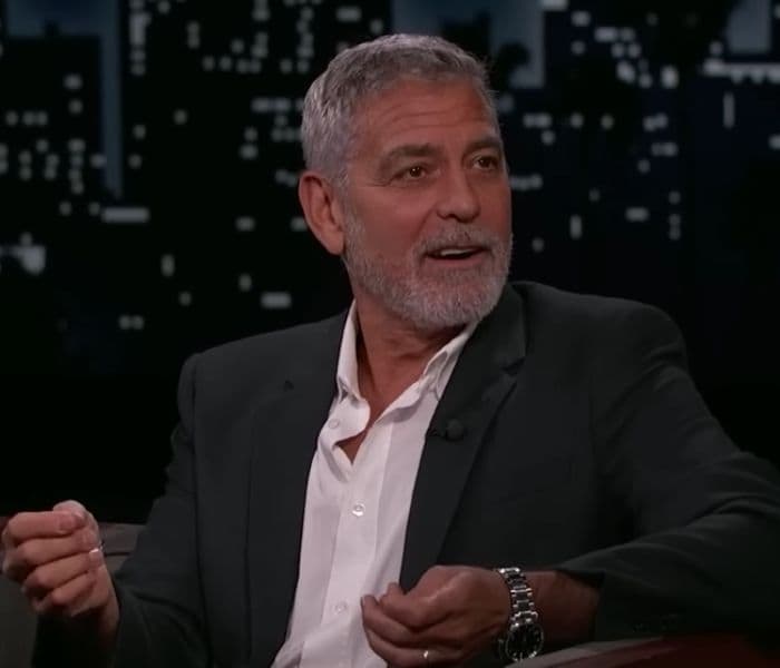 George Clooney en 'Jimmy Kimmel Live!' 