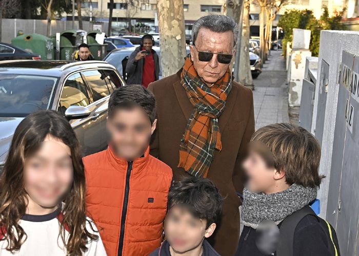 José Ortega Cano en el cumpleaños de su hijo José María