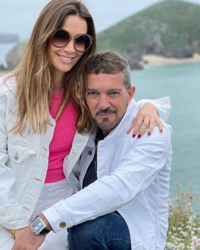 Antonio Banderas y Nicole Kimpel Cantabria