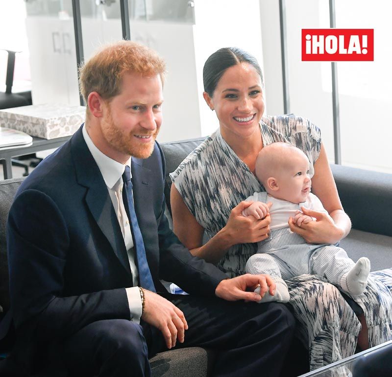 Principe Harry, Meghan Markle y su hijo Archie