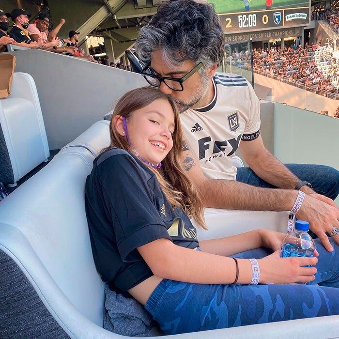 Jaime Camil y su hija