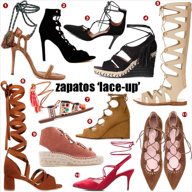 Shopping 'lace-up'