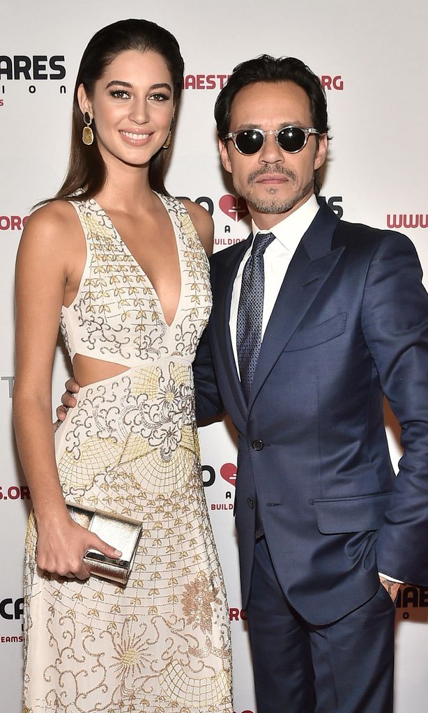 Mariana Downing y Marc Anthony