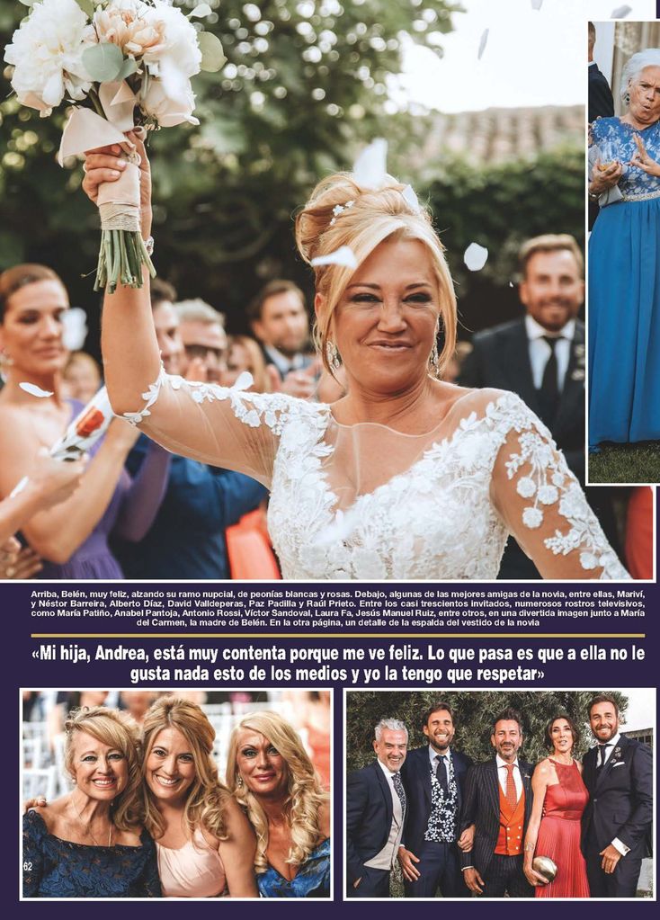 JPG PDF. HOLA3909. 3 julio 2019 .Boda de Belén Esteban.