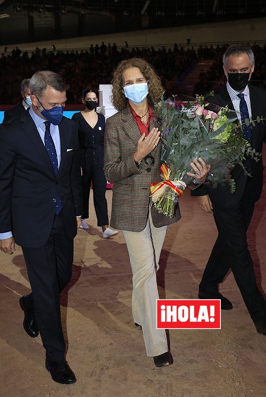 La infanta Elena, en la 'Madrid Horse Week 2021'