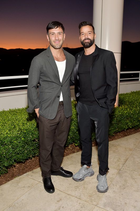 Ricky Martin y su pareja, el pintor sueco de origen sirio Jwan Yosef