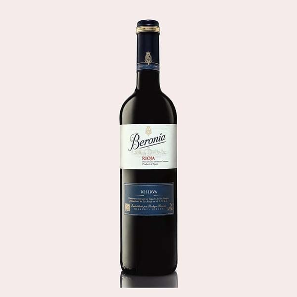 vino tinto beronia