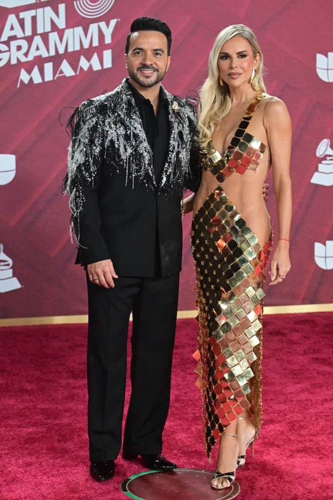 Luis Fonsi y su esposa, Agueda Lopez 