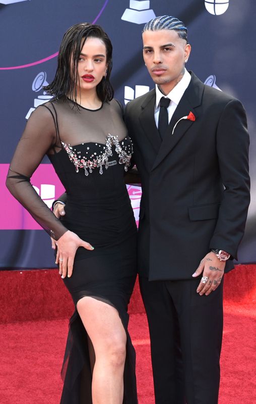 Rosalía y Rauw Alejandro en los Grammy