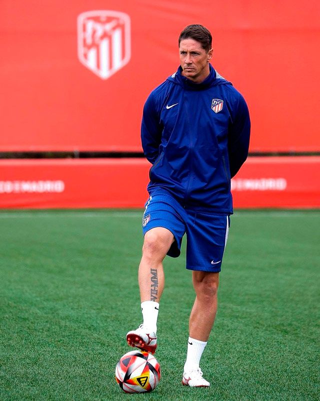 Fernando Torres y su familia