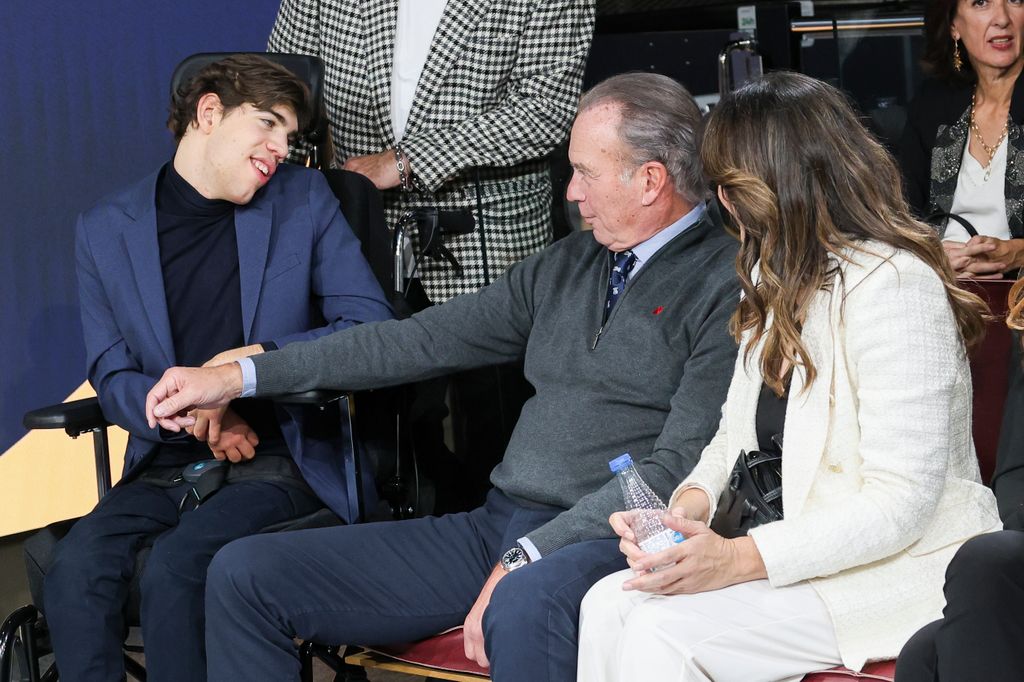 Bertín Osborne, Kike Osborne y Fabiola Martínez 