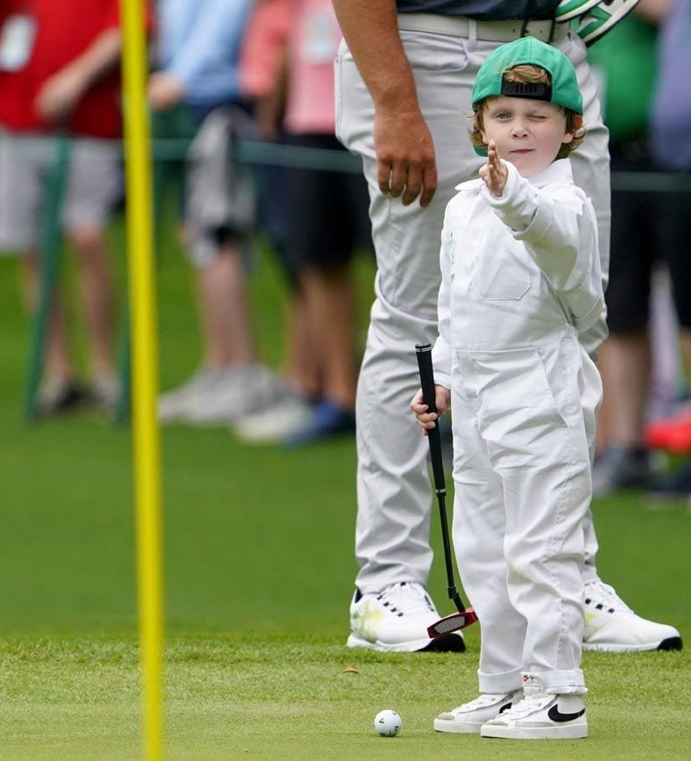 El hijo del golfista Tommy Fleetwood 