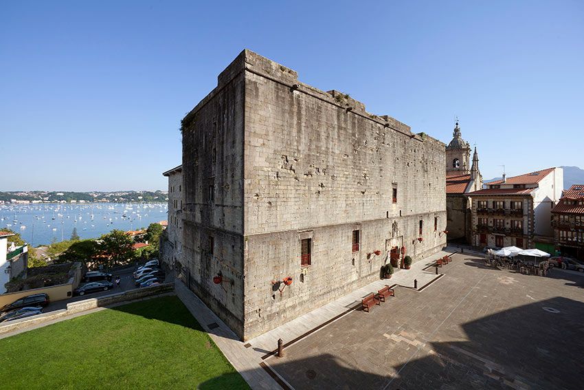 Exterior del Parador de Hondarribia