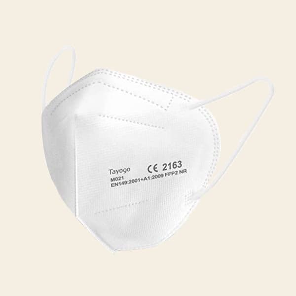 mascarilla ffp2 blanca pack