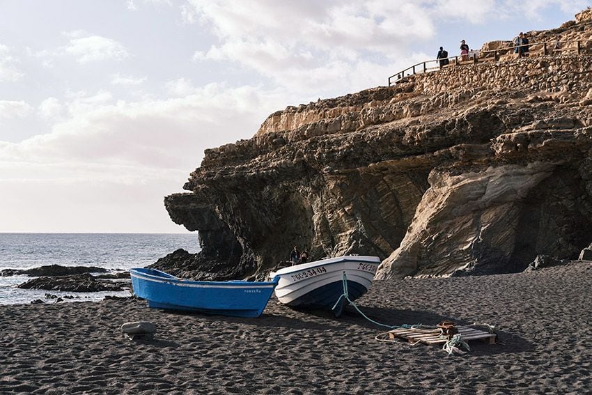 Playa de Ajuy y formaciones rocosas, Fuerteventura