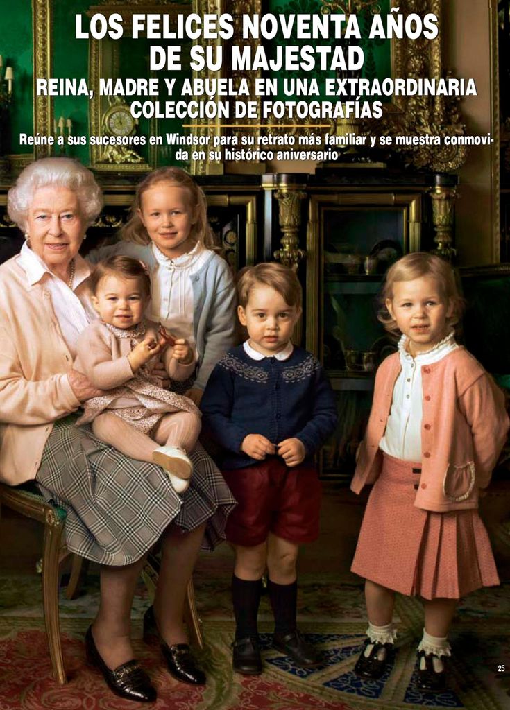 La reina de Inglaterra por Leibovitz