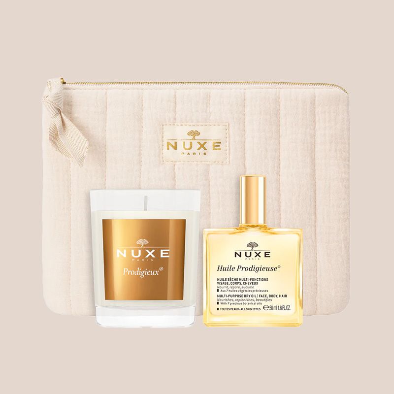 Huile Prodigieuse® y su vela perfumada de Nuxe