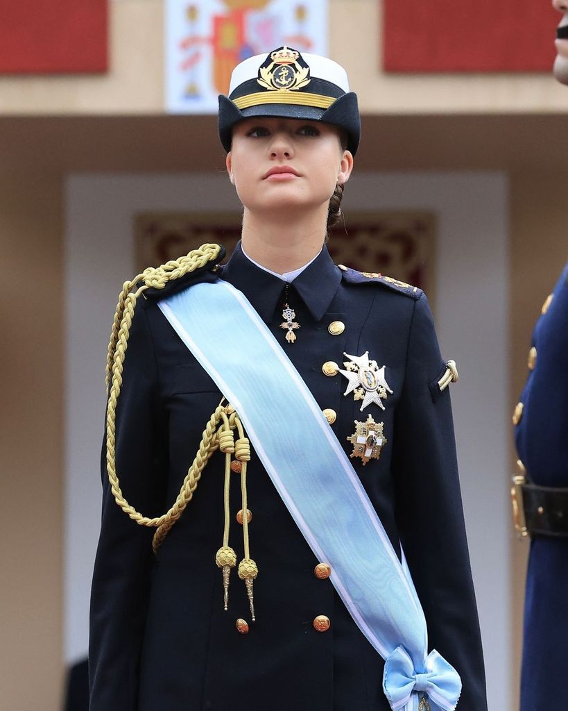 Princesa Leonor en el día de la Hispanidad 2024