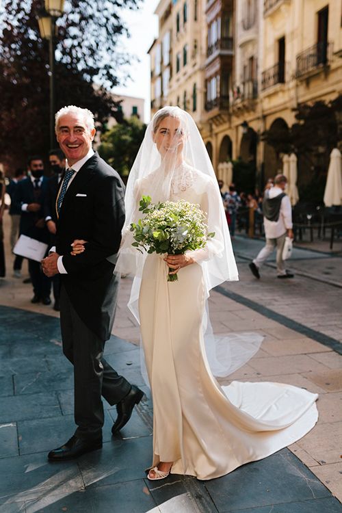 Vestido de novia de Marcela Mansergas