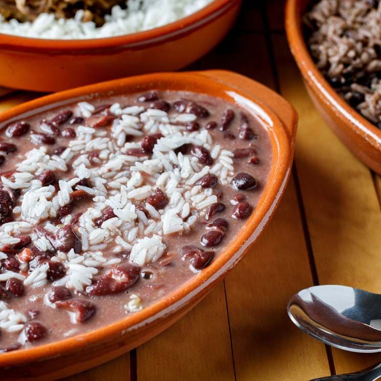 arroz frijoles adobe