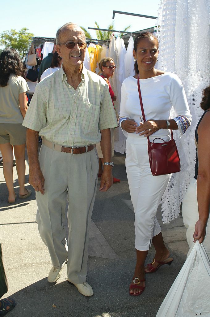 'Papuchi' y su esposa en Marbella (2003)