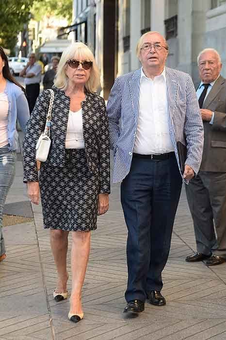 Pepe Oneto junto a su mujer 