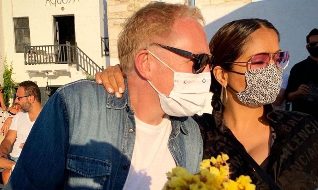 Salma Hayek y su esposo, François-Henri Pinault