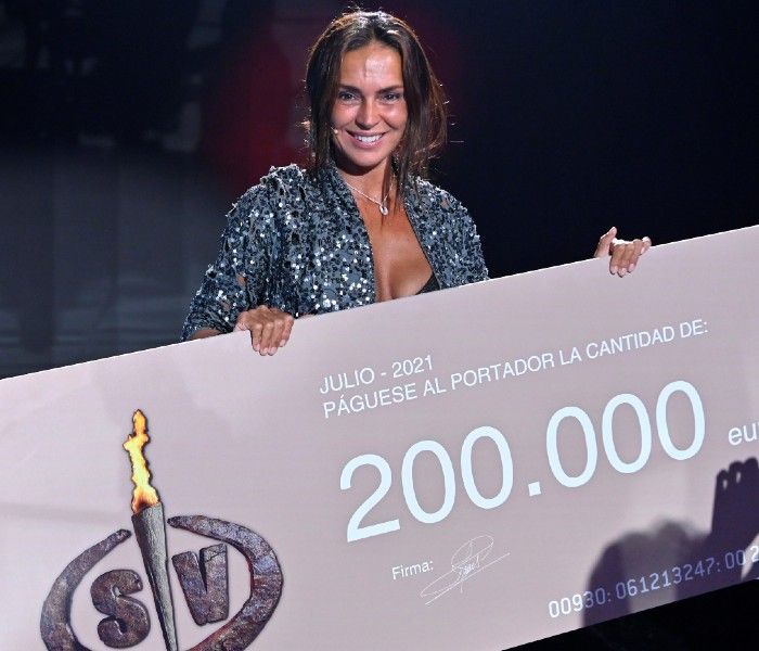 Olga, ganadora de los 200.000 euros 