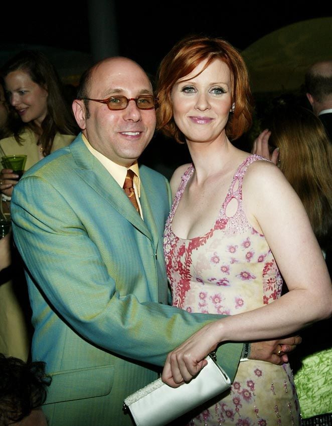 Willie Garson y Cynthia Nixon