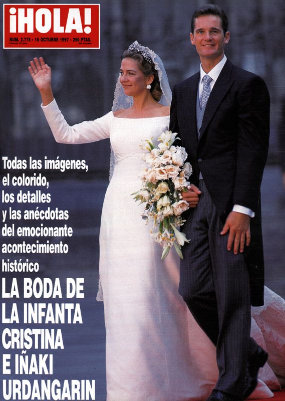 La boda de la infanta Cristina e Iñaki Urdangarin