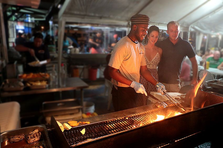 Restaurante en Barbados de cocina Baja