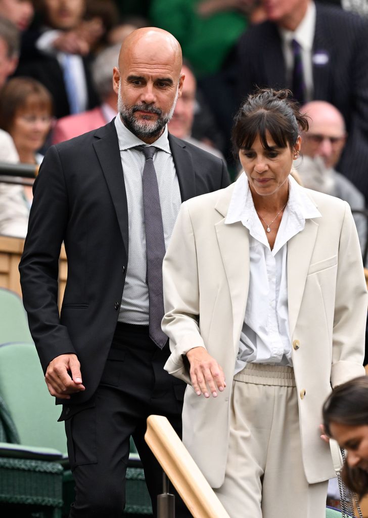 Pep Guardiola y Cristina Serra, en una imagen de archivo
 
 
