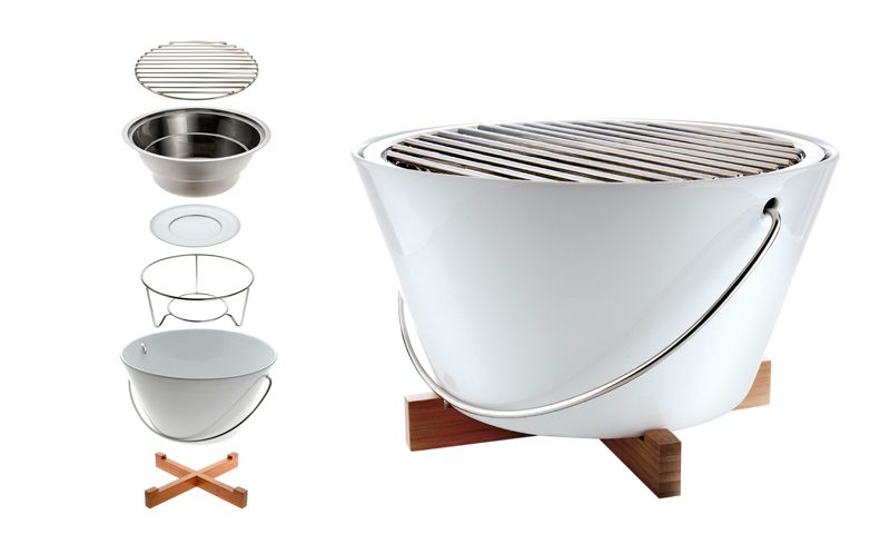 utensilios accesorios barbacoa verano barbacoa portatil westwing