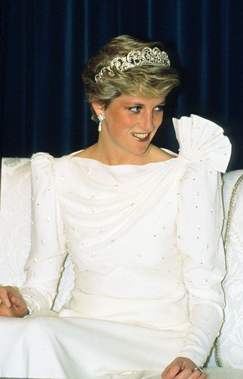 Vestido blanco de Lady Di