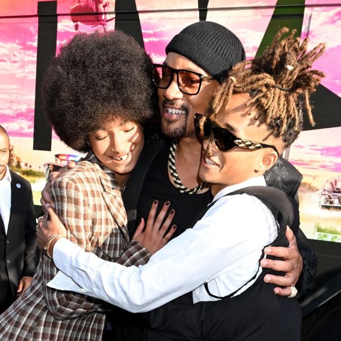 Willow Smith, Will Smith y Jaden Smith