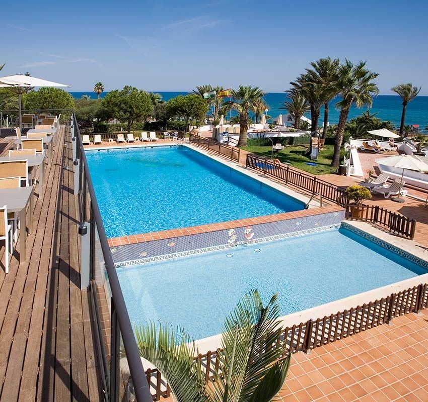 Piscina del Parador de Mojácar, Almería