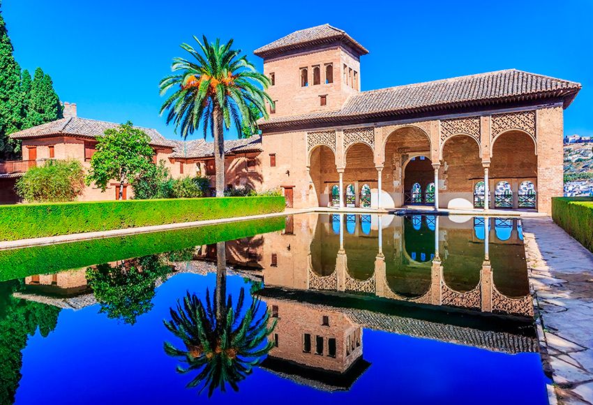 La Alhambra de Granada.