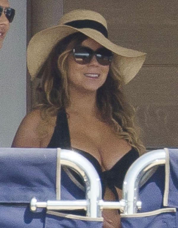 Mariah Carey surca las aguas del Mediterráneo junto a su nuevo amor, el millonario James Packer, y sus hijos mellizos
