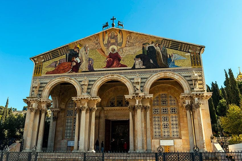 jerusalen olivos iglesia