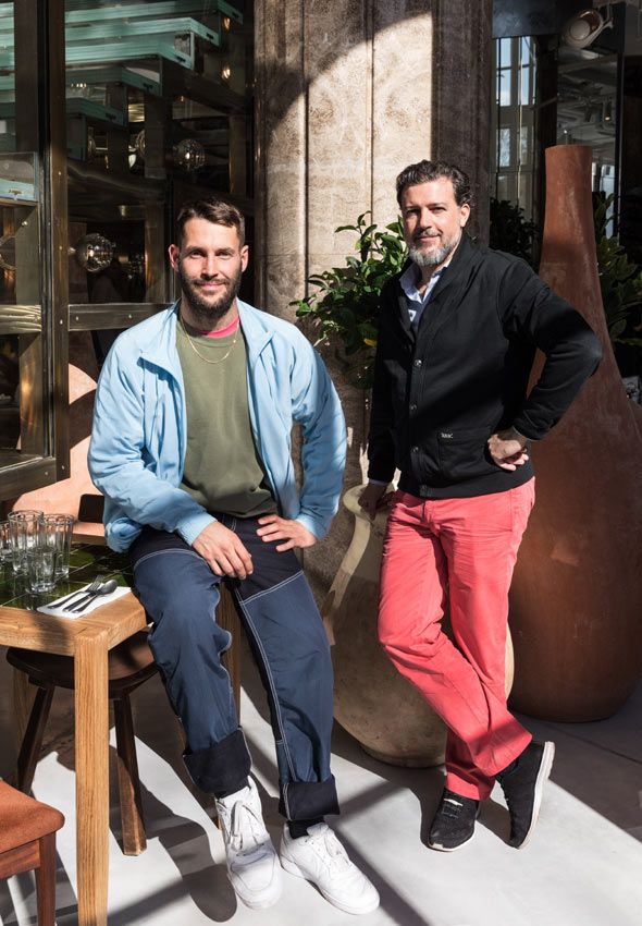 Simon Porte Jacquemus y Ramon Mac-Crohon