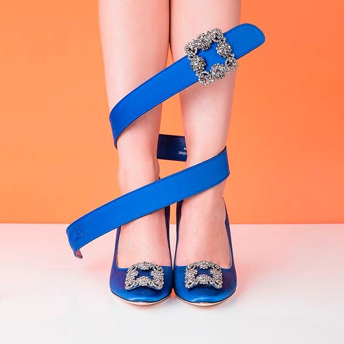 Hangisi royal blue de Manolo Blahnik