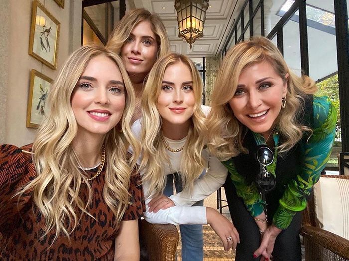 Chiara, Francesca y Valentina Ferragni