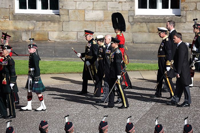 Cortejo fúnebre en Edimburgo