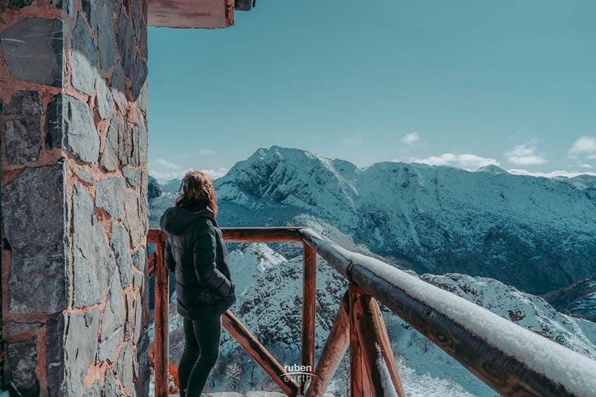 Contemplando la montaña de Riaño, León