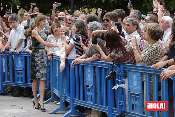 Este jueves fue un día muy especial para doña Letizia, pues volvía a su tierra: Asturias
