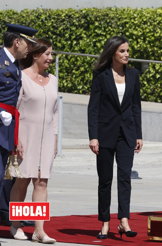 Reina Letizia traje Madrid look